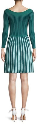 Emporio Armani Knit Three-Quarter Sleeve Dress