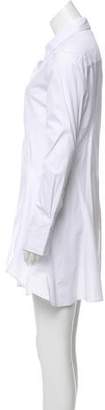 Donna Karan Long Sleeve Button-UP Shirtdress