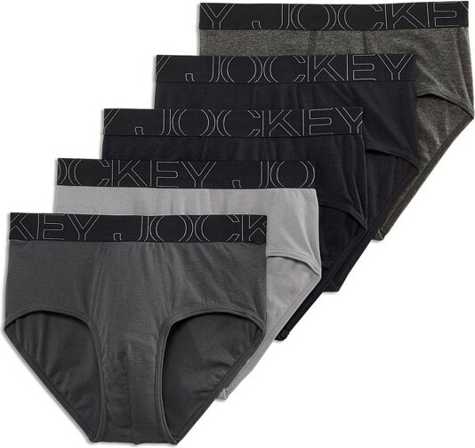 Men's Classic Briefs 6pk - Goodfellow & Co™ Black/gray/navy Xl