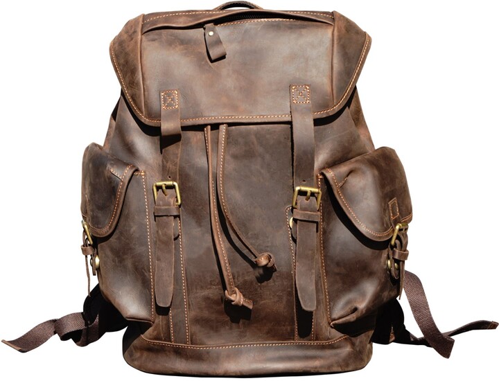 backpack genuine leather