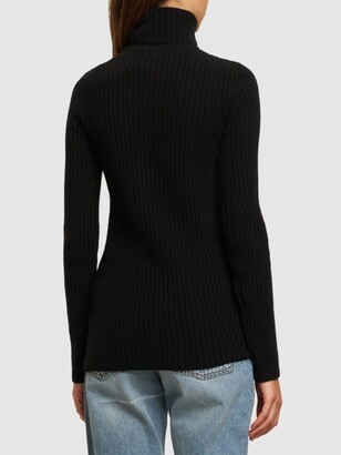 Saint Laurent Maille wool & cashmere knit sweater