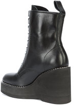 Thumbnail for your product : Sacai wedge heeled boots