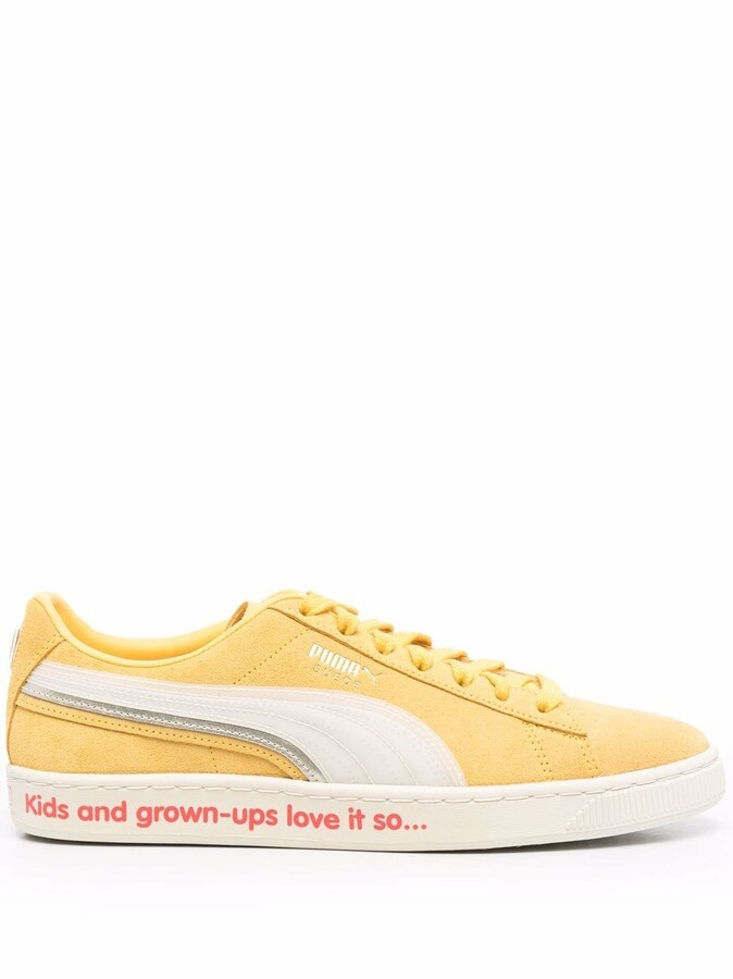 have forudsigelse Tilintetgøre Puma Suede Yellow | Shop the world's largest collection of fashion |  ShopStyle