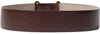 Brunello Cucinelli Textured-leather Belt