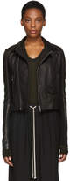 Thumbnail for your product : Rick Owens Black Leather Classic Stooges Jacket