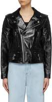 Thumbnail for your product : Helmut Lang Patent leather biker jacket