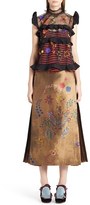 Thumbnail for your product : Fendi Women's Embroidered Tulle Overlay Blouse