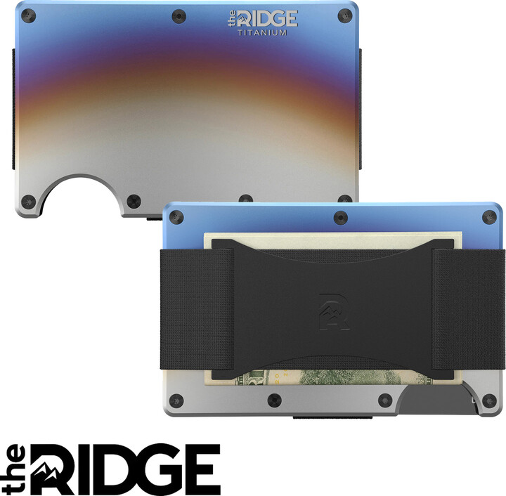 the Ridge Credit Card Holder - RFID Blocking Wallets