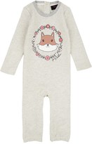 Thumbnail for your product : Juicy Couture Outlet - BABY KNIT FOX GRAPHIC FASHION TRACK ROMPER