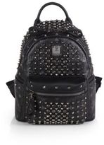 Thumbnail for your product : MCM Diamond Visetos Mini Coated-Canvas Backpack