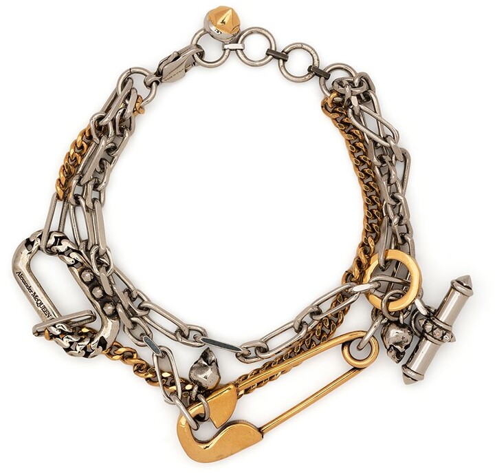 Silver Multi Chain Bracelet | Shop the world's largest collection of 