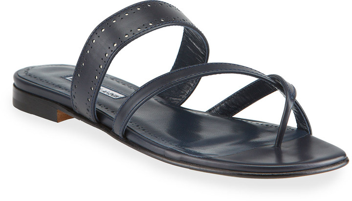 manolo blahnik susa flat sandal