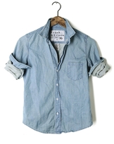 Thumbnail for your product : FRANK & EILEEN Womens 70's Stonewashed Indigo Shirt