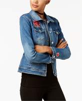 Thumbnail for your product : INC International Concepts Embellished Denim Trucker Jacket, Created for Macy's