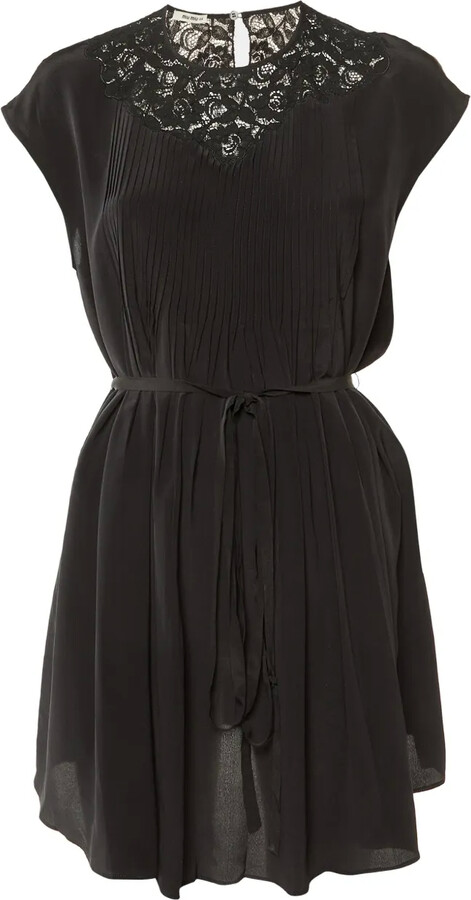 Miu Miu Pre-Owned Lace Pleated Dress