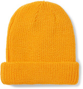 Thumbnail for your product : Nike ACG Logo-Embroidered Ribbed-Knit Beanie - Men - Yellow