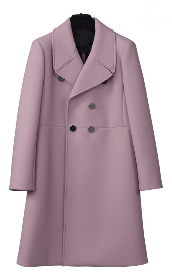 pink wool coat uk