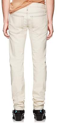 Helmut Lang Men's Low-Rise Skinny Jeans - White