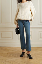 Thumbnail for your product : Tu es mon Trésor + Net Sustain The Amethyst Mid-rise Flared Jeans