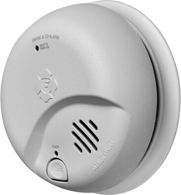 First Alert 10 Year Back Up Hard-Wired w/Battery Back-Up Ionization Smoke and Carbon Monoxide Detect