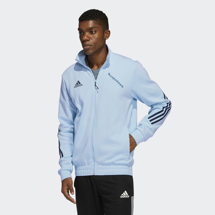 Mens Blue Adidas Track Jacket | Shop the world's largest collection of  fashion | ShopStyle