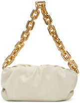 Thumbnail for your product : Bottega Veneta Off-White The Chain Pouch Clutch
