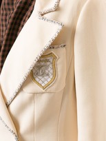 Thumbnail for your product : Chanel Pre Owned 2005 Logo Double-Breasted Blazer