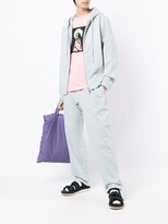 Thumbnail for your product : Suicoke Cotton Jersey Zip Up Hoodie