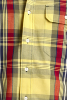 Thumbnail for your product : Woolrich Plaid Shirt in Yellow/Navy