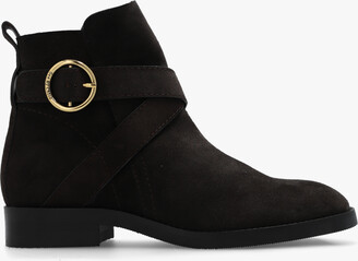 See by Chloe ‘Lyna’ Suede Ankle Boots - Brown