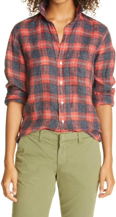Womens Flannel Shirts Fitted | Shop the world's largest collection of  fashion | ShopStyle