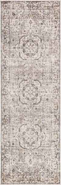 nuLoom NuloomDevikaVintageTraditionalMedallionIndoorAreaRugRunner2'6\