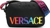 Thumbnail for your product : Versace Children Logo-Print Shoulder Bag