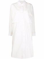 Thumbnail for your product : Lemaire Long-Sleeve Shirt Dress