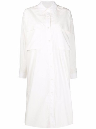 Lemaire Long-Sleeve Shirt Dress