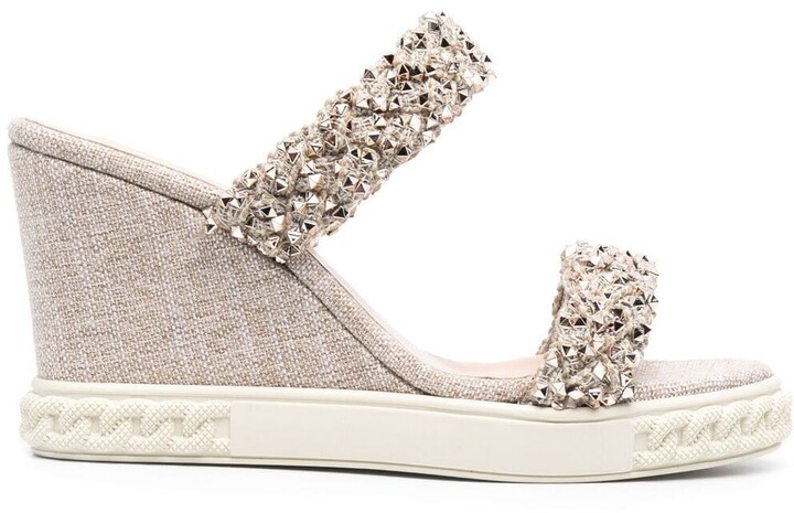 Buy Embellished Wedge Sandals | UP TO 53% OFF