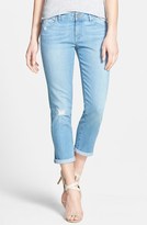 Thumbnail for your product : Paige Denim 'Abbott Kinney' Distressed Crop Skinny Jeans (Runaway Destructed)