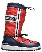 Thumbnail for your product : Moon Boot Kids's  W.E. W.Fall Jr Wp Boots in Red
