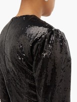 Thumbnail for your product : Giambattista Valli Lace And Sequin Mini Dress - Black