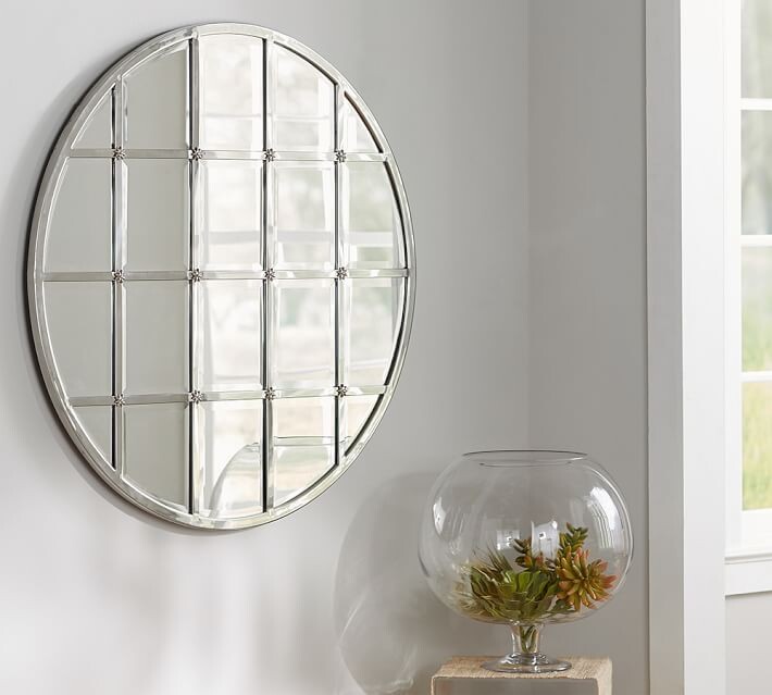 Multipanel Mirror, Pottery Barn Eagan Mirror Hanging Instructions