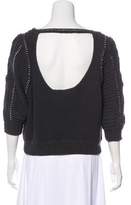 Thumbnail for your product : Rebecca Taylor Embellished Knit Top