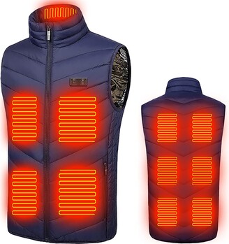 Overstepa Heated Vest for Mens and Womens USB Electric Heating Vests 11  Heating Zones 3 Temperature Levels Doubled-Control Electrically Heated  Jacket Winter Warm Vest Coats for Hunting Outdoor Camping KH123 - ShopStyle  Outerwear