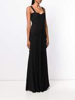Thumbnail for your product : Roberto Cavalli long crossover gown