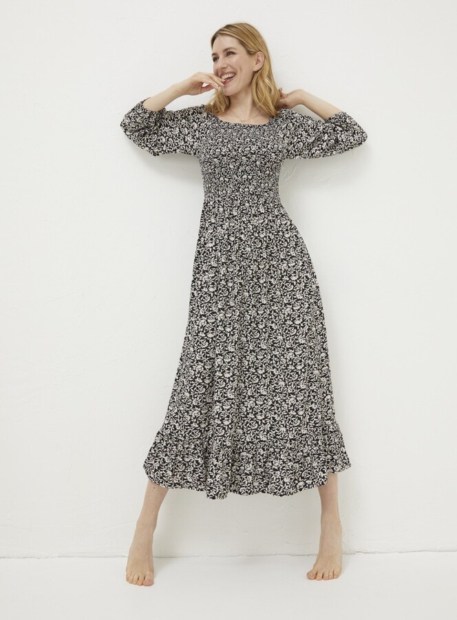 fatface adele dress black