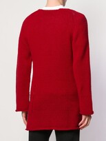 Thumbnail for your product : Comme Des Garçons Pre-Owned 2003 Oversized Red Jumper