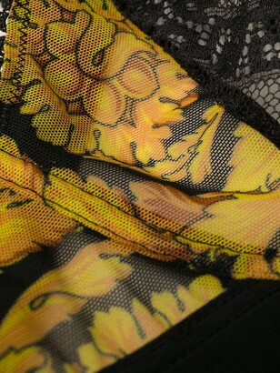 Versace Lace Detailed Bra