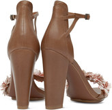 Thumbnail for your product : Reiss Ilda CUT FLOWER BLOCK HEEL SANDALS