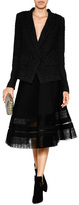 Thumbnail for your product : Donna Karan Flared Skirt with Woven Hem Gr. 8