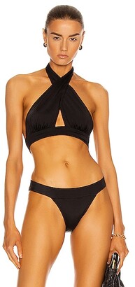 Cross Halter Bikini Top | ShopStyle