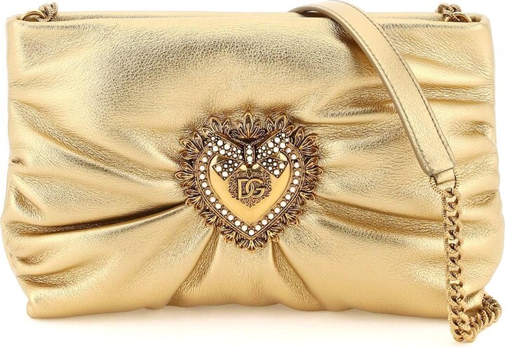Dolce & Gabbana Gold Handbags | ShopStyle